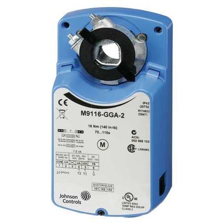 Johnson Controls M9116-Gga-2 Motor 140In/Lb M9116-GGA-